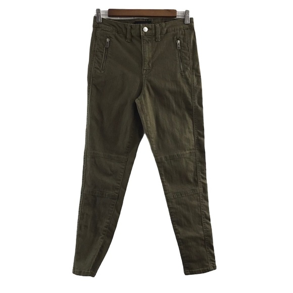 Sanctuary Denim - Sanctuary Olive Social Ankle Skinny High Rise Jean‎